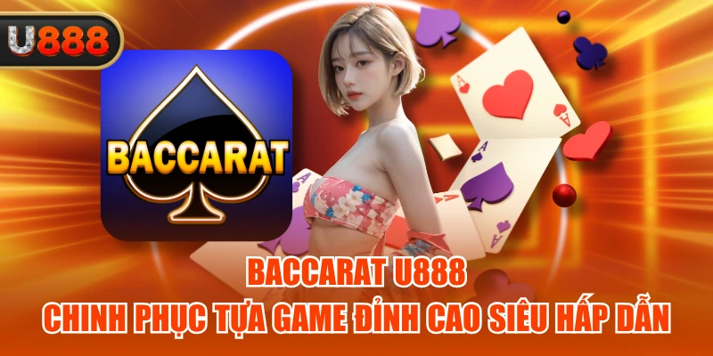 Baccarat U888 - Chinh Phục Tựa Game Đỉnh Cao Siêu Hấp Dẫn