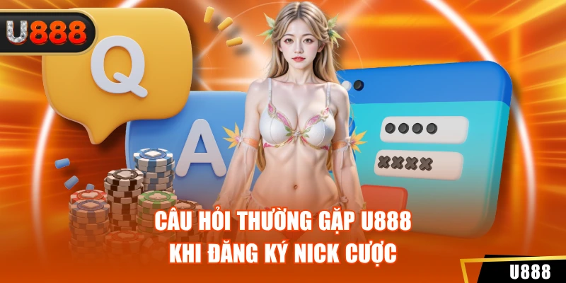 Câu hỏi thường gặp U888 khi đăng ký nick cược