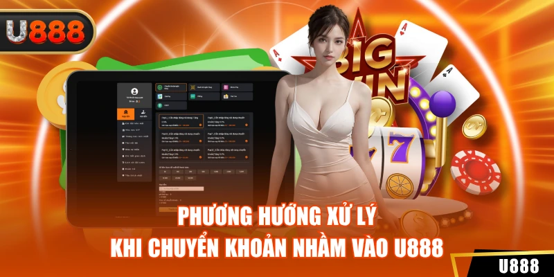 Phương hướng xử lý khi chuyển khoản nhầm vào U888