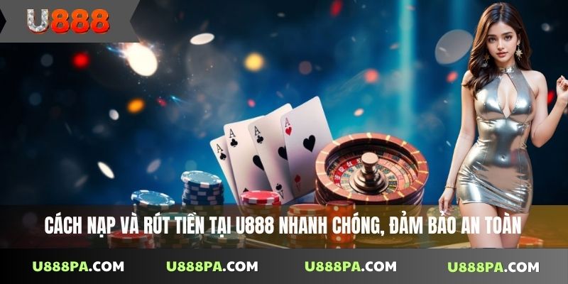 Cách nạp và rút tiền tại U888 nhanh chóng, đảm bảo an toàn
